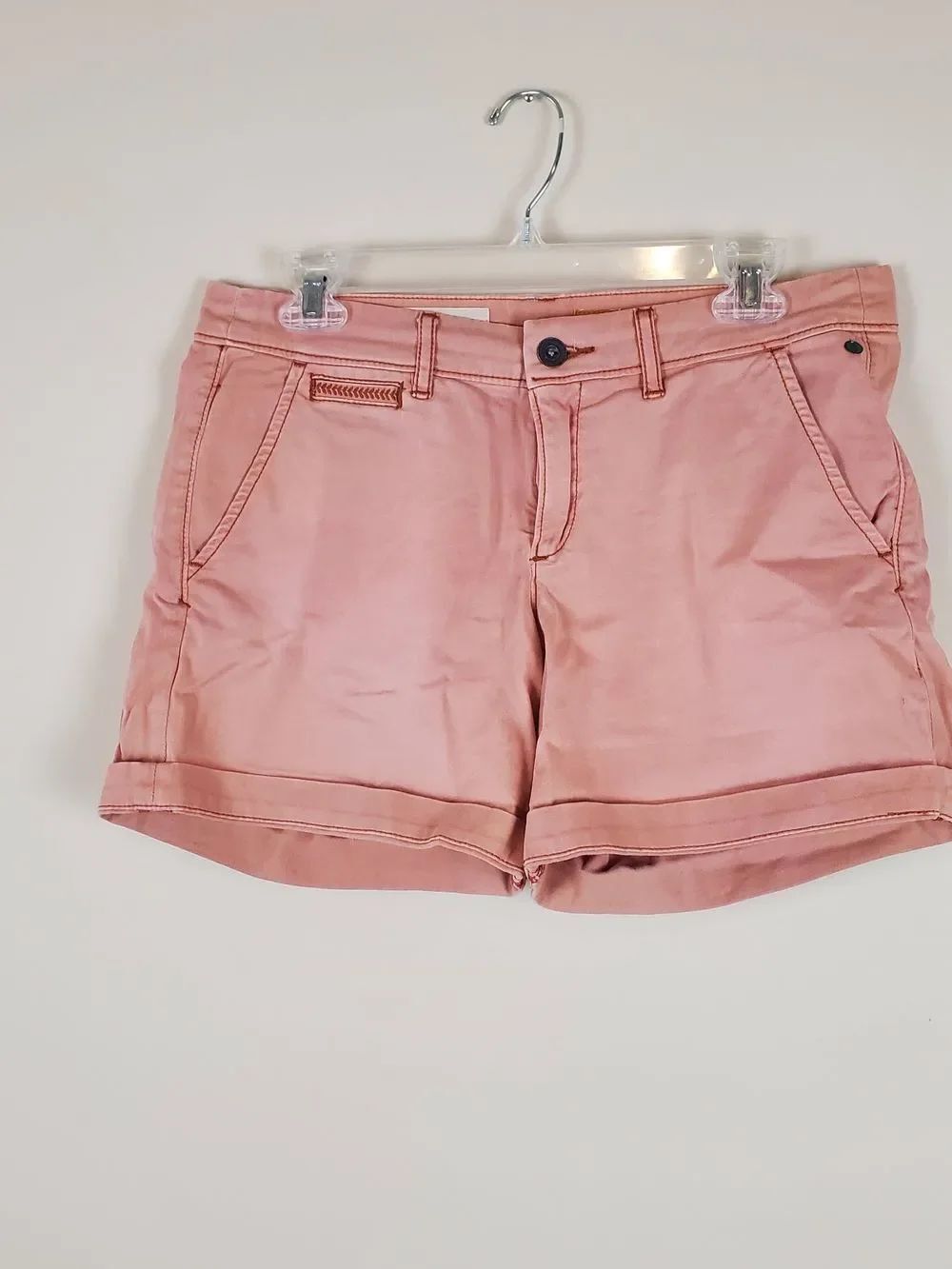 Pilcro and the Letterpress Pink Hypen Shorts Size 28